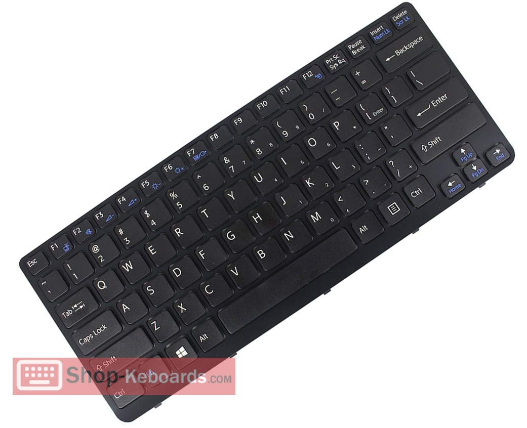 Sony MP-11K83U4-9202W Keyboard replacement