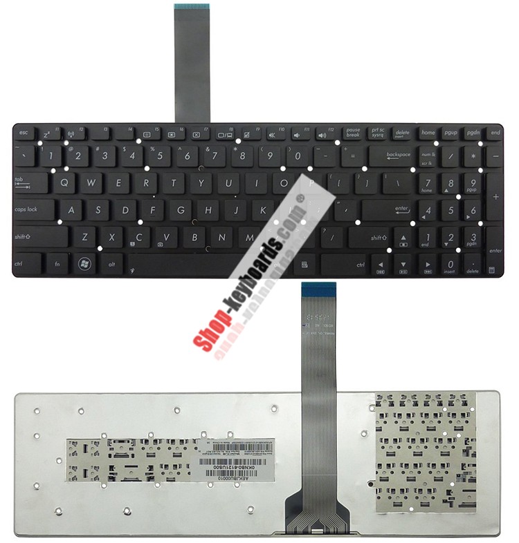 Asus K55DR Keyboard replacement