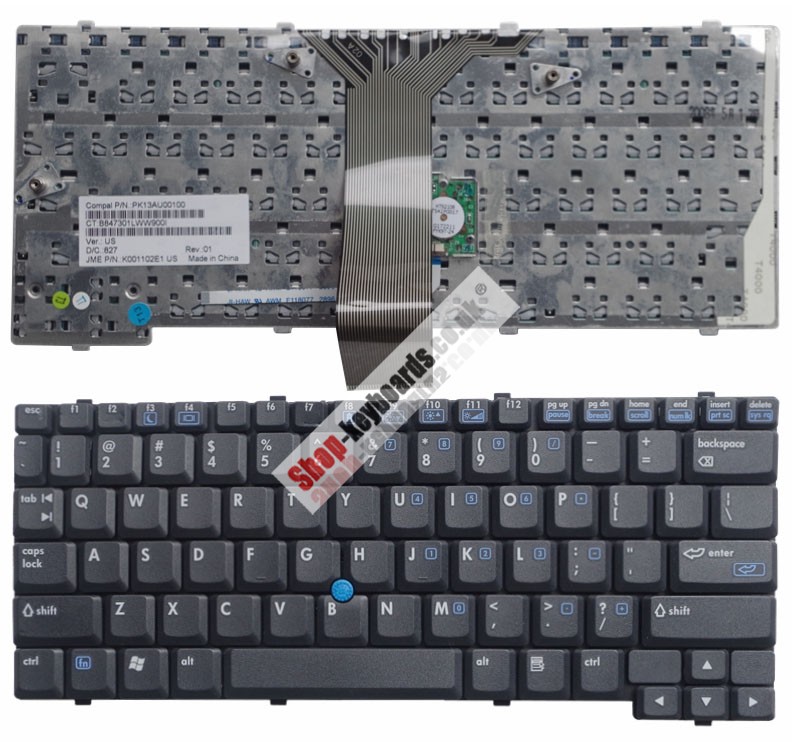 HP 633183-001 Keyboard replacement