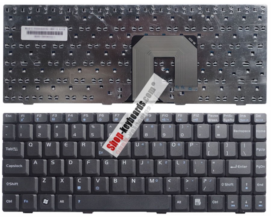Asus MP-06833U4-528 Keyboard replacement