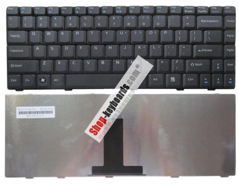 Asus X84EI235HR-SL Keyboard replacement