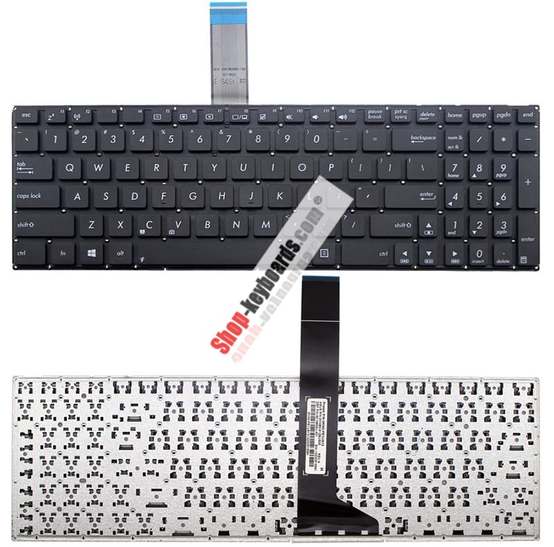 Asus R751JB Keyboard replacement