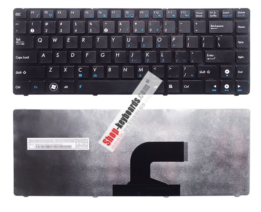 Asus K43SJ-VX177D Keyboard replacement