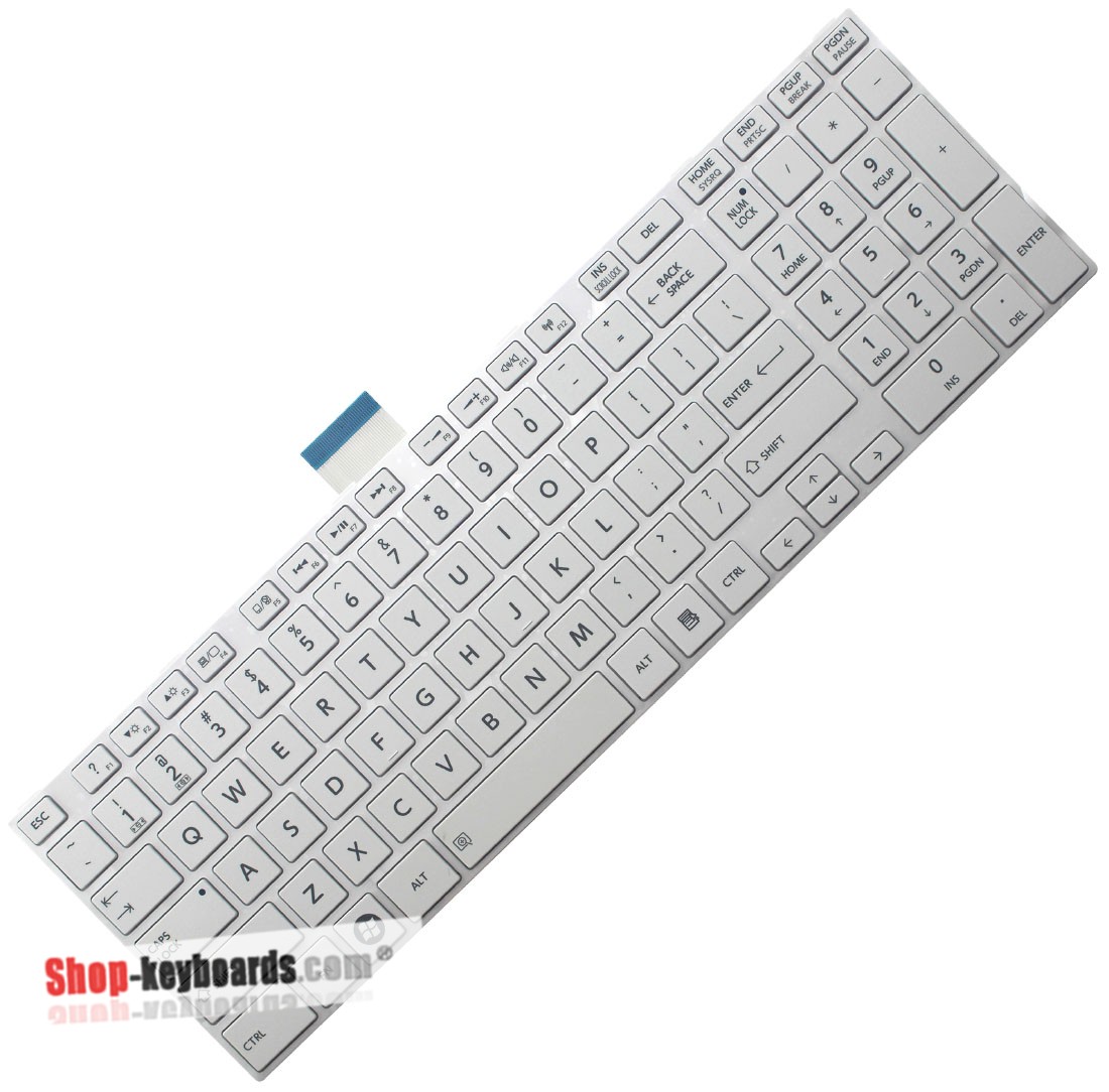 Toshiba 9Z.N7USC.10G Keyboard replacement