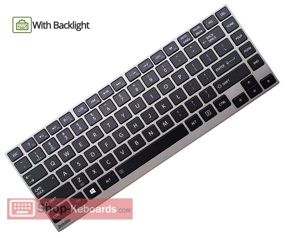 Toshiba 4B.N8U04.20U Keyboard replacement
