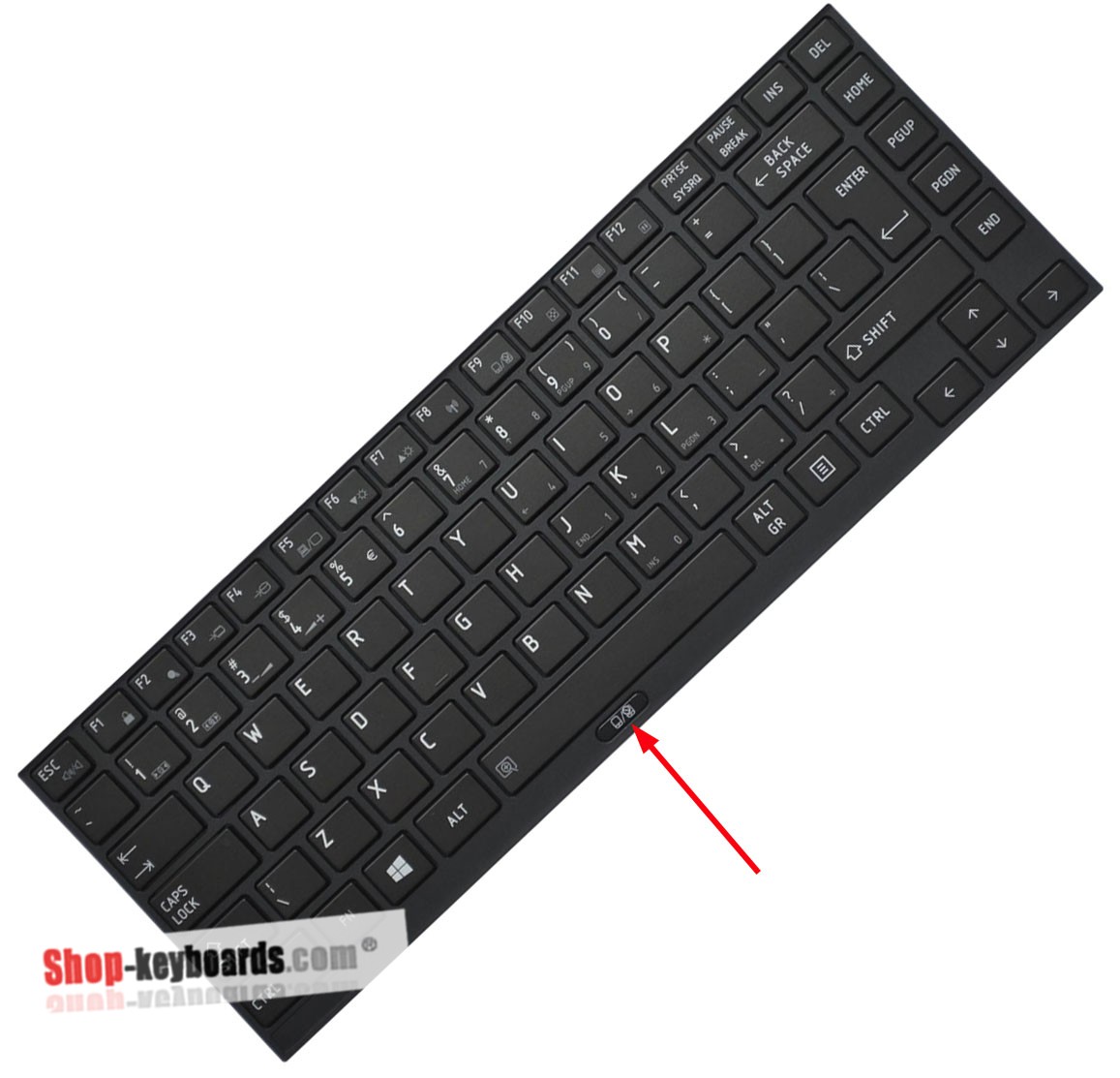 Toshiba Satellite R830-1GZ  Keyboard replacement