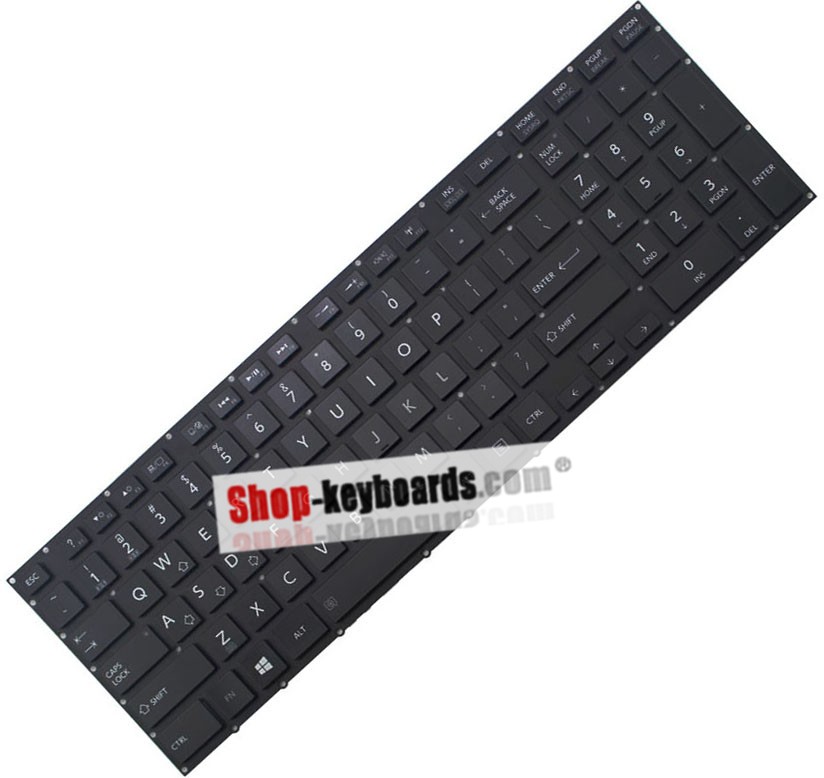 Toshiba SATELLITE P55-a5312 Keyboard replacement