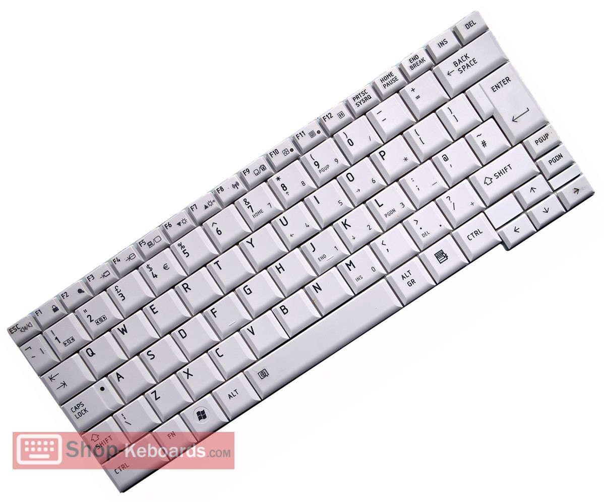 Toshiba Portege R600-12L Keyboard replacement