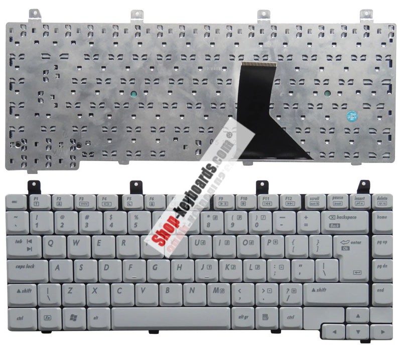 Compaq Presario V2372AP Keyboard replacement