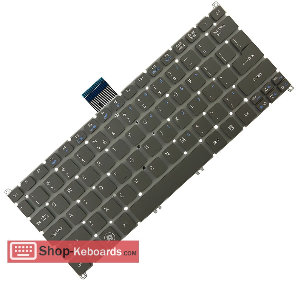 Acer Aspire S3-391 Keyboard replacement