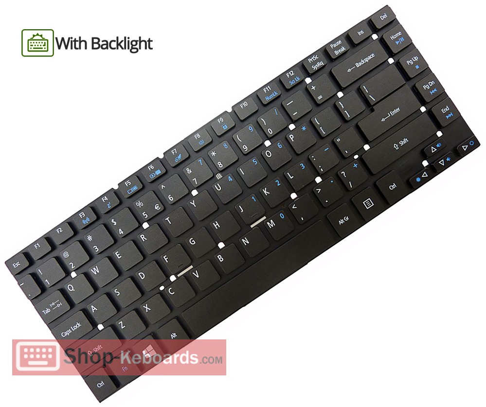 Acer PK130IO1B13 Keyboard replacement