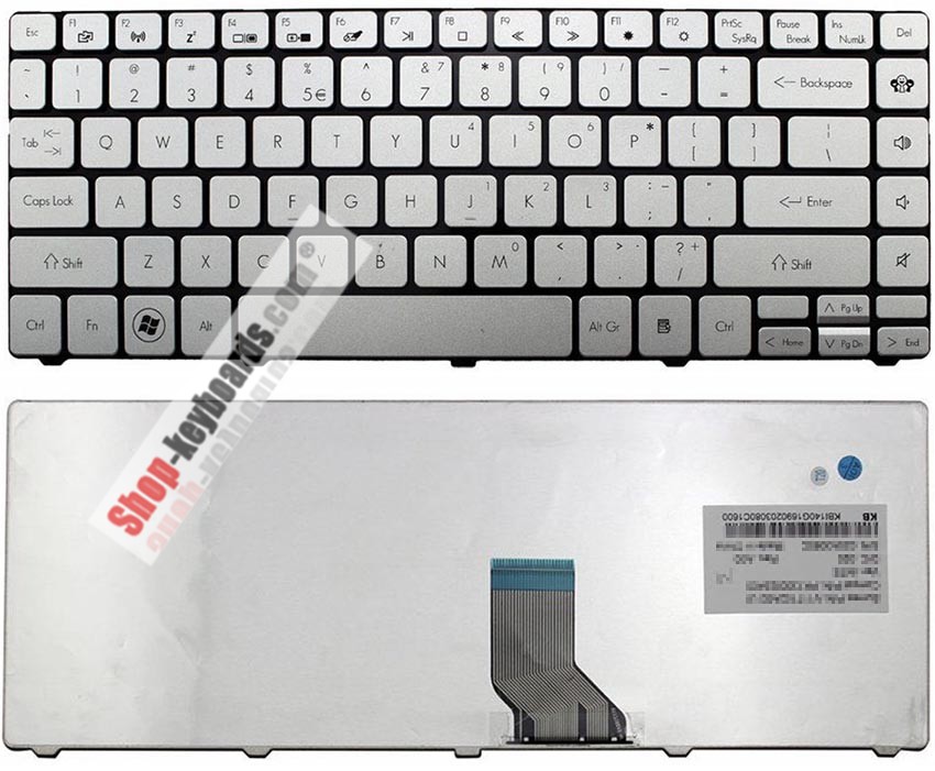 Acer V117102RS1 Keyboard replacement