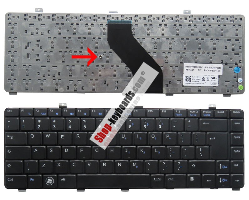 Dell Vostro V130 Keyboard replacement