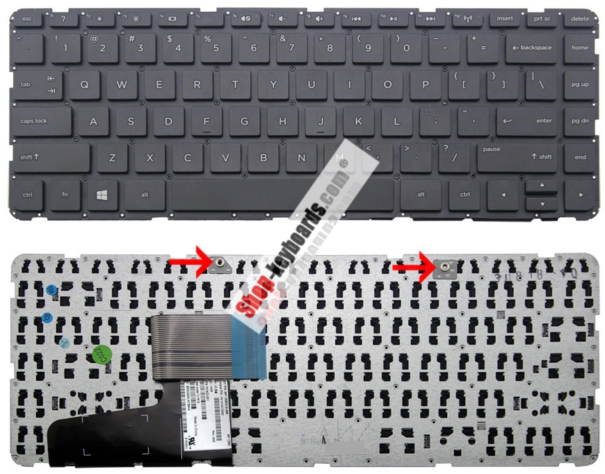 HP PAVILION 14-N072TX  Keyboard replacement