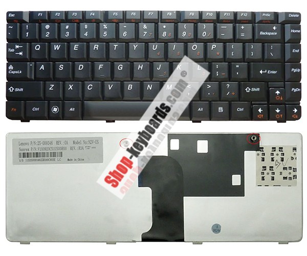 Lenovo PK130A92B00 Keyboard replacement