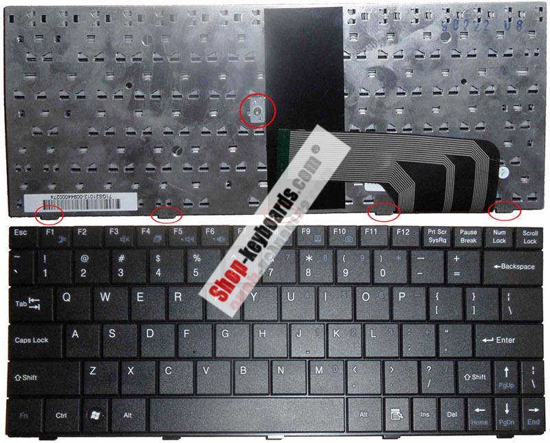 Advent 9112 Keyboard replacement
