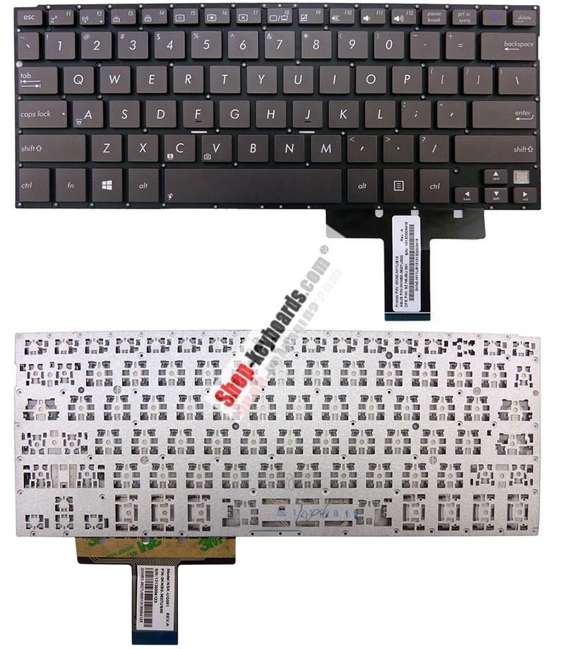 Asus 9Z.N9JBU.001 Keyboard replacement
