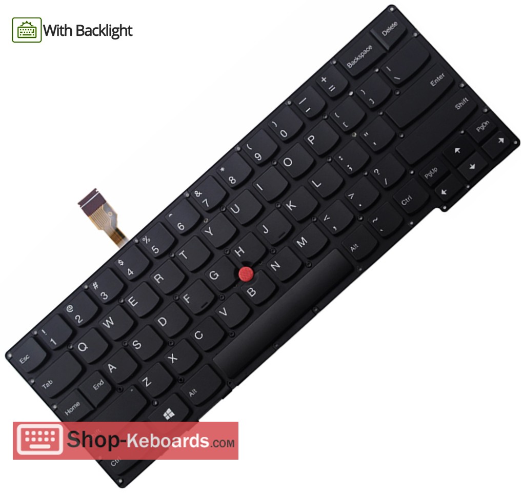 Lenovo ThinkPad X1 Carbon Gen 2 20A8 Keyboard replacement
