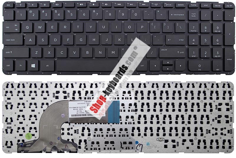 HP PAVILION 15-D055SM TOUCHSMART  Keyboard replacement
