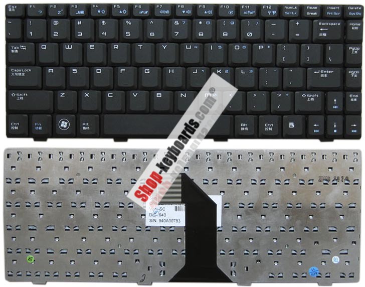 BenQ Pk1309v1033 Keyboard replacement