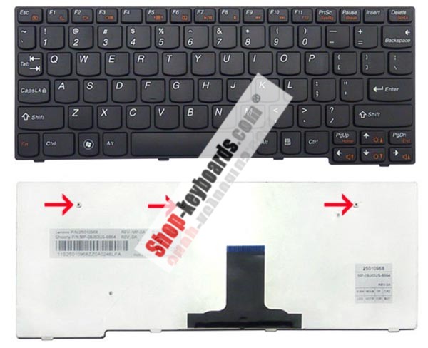 Lenovo MP-09J66E0-6862 Keyboard replacement