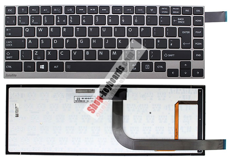 Toshiba 9Z.N8UGQ.72M Keyboard replacement