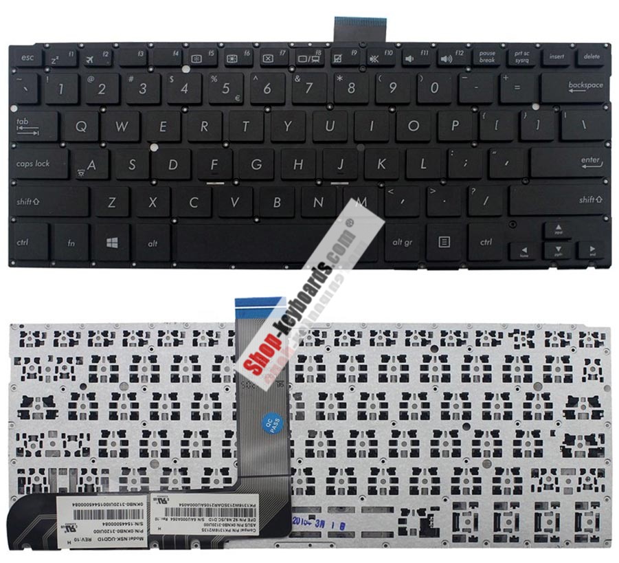 Asus 0KNB0-2126LA00 Keyboard replacement