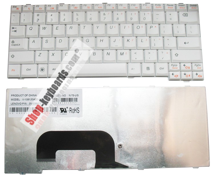 Lenovo V108120CS1 Keyboard replacement