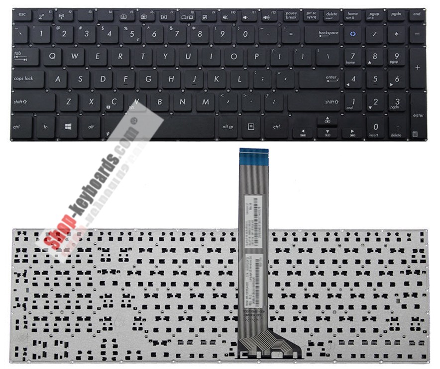 Asus R553 Keyboard replacement