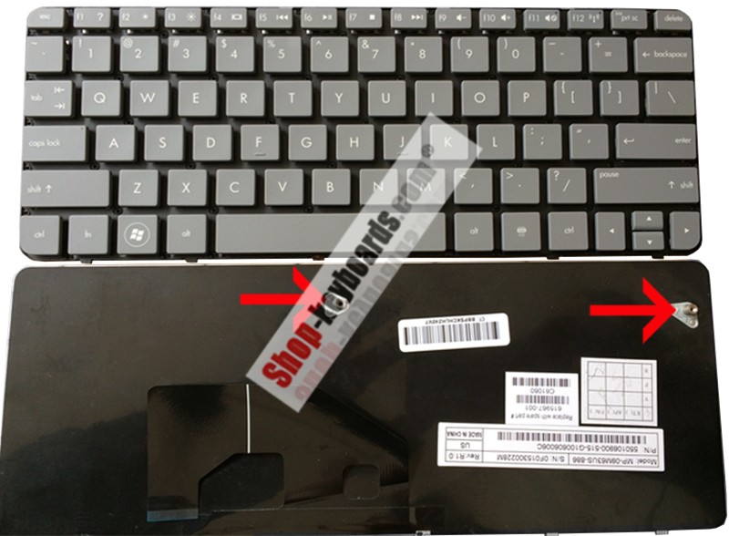 HP 615967-071 Keyboard replacement
