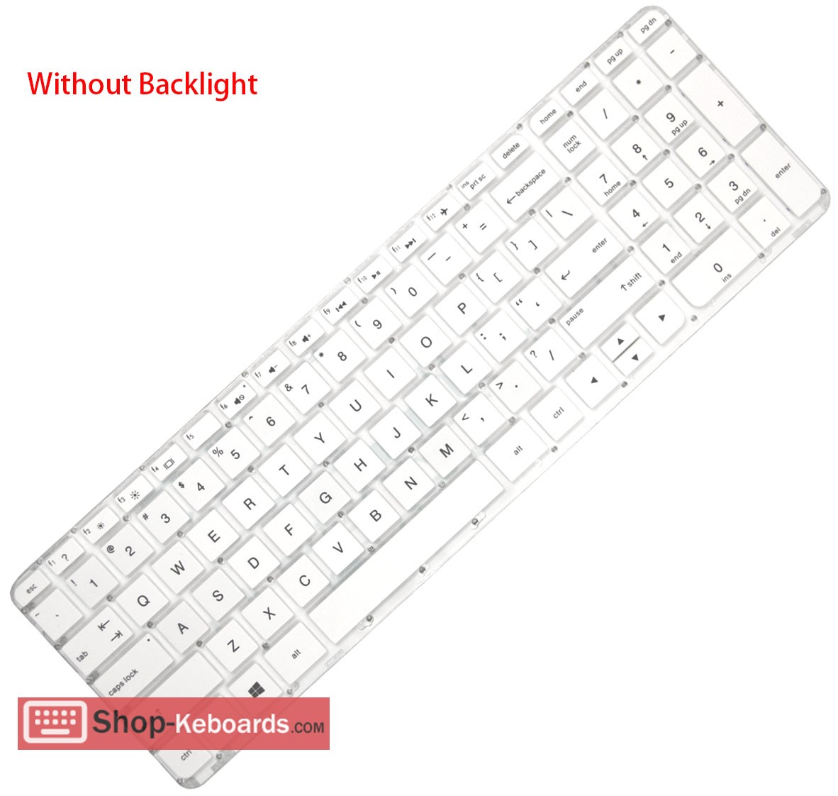 HP ENVY 15-K055NO  Keyboard replacement