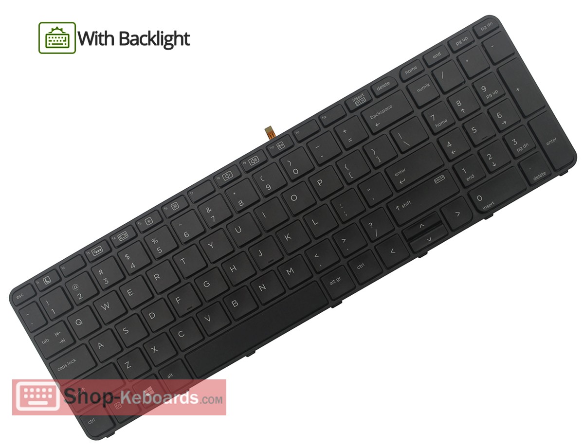 HP 831021-BG1  Keyboard replacement
