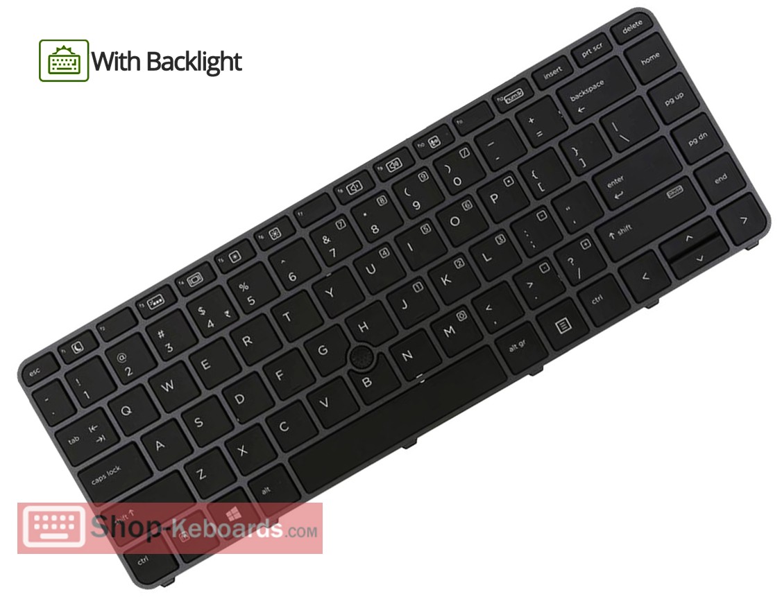 HP 821177-B31 Keyboard replacement