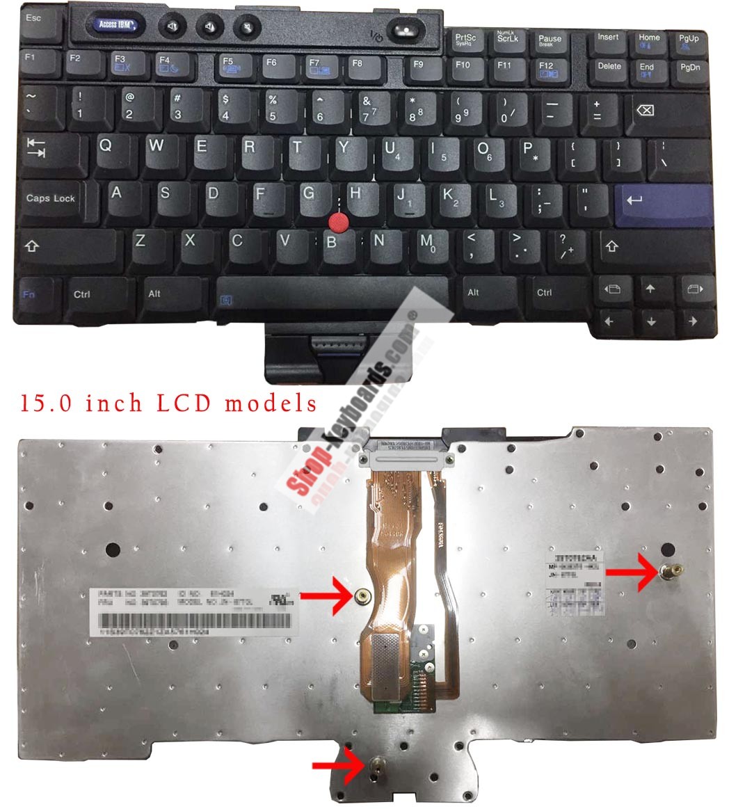 Lenovo 13N9800 Keyboard replacement
