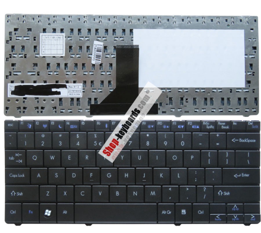 Gateway UC7811 Keyboard replacement