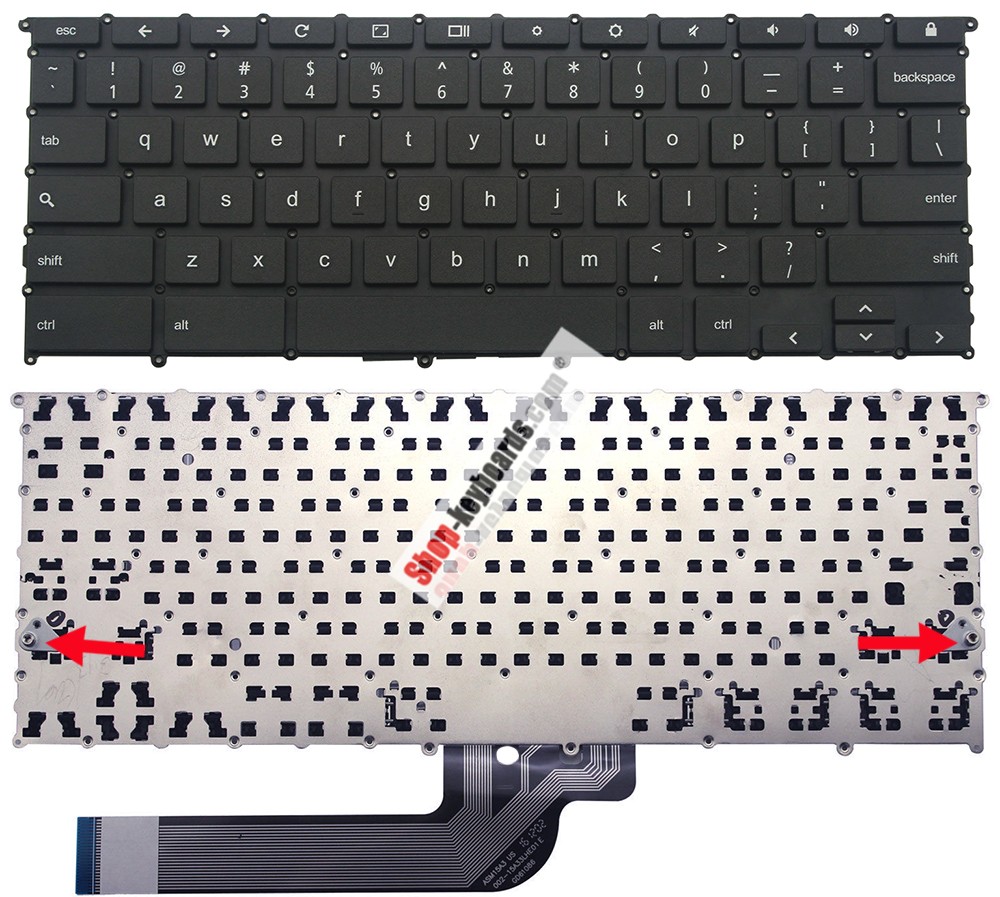 Asus CHROMEBOOK FLIP chromebook-flip-c100pa-rbrkt03-RBRKT03  Keyboard replacement