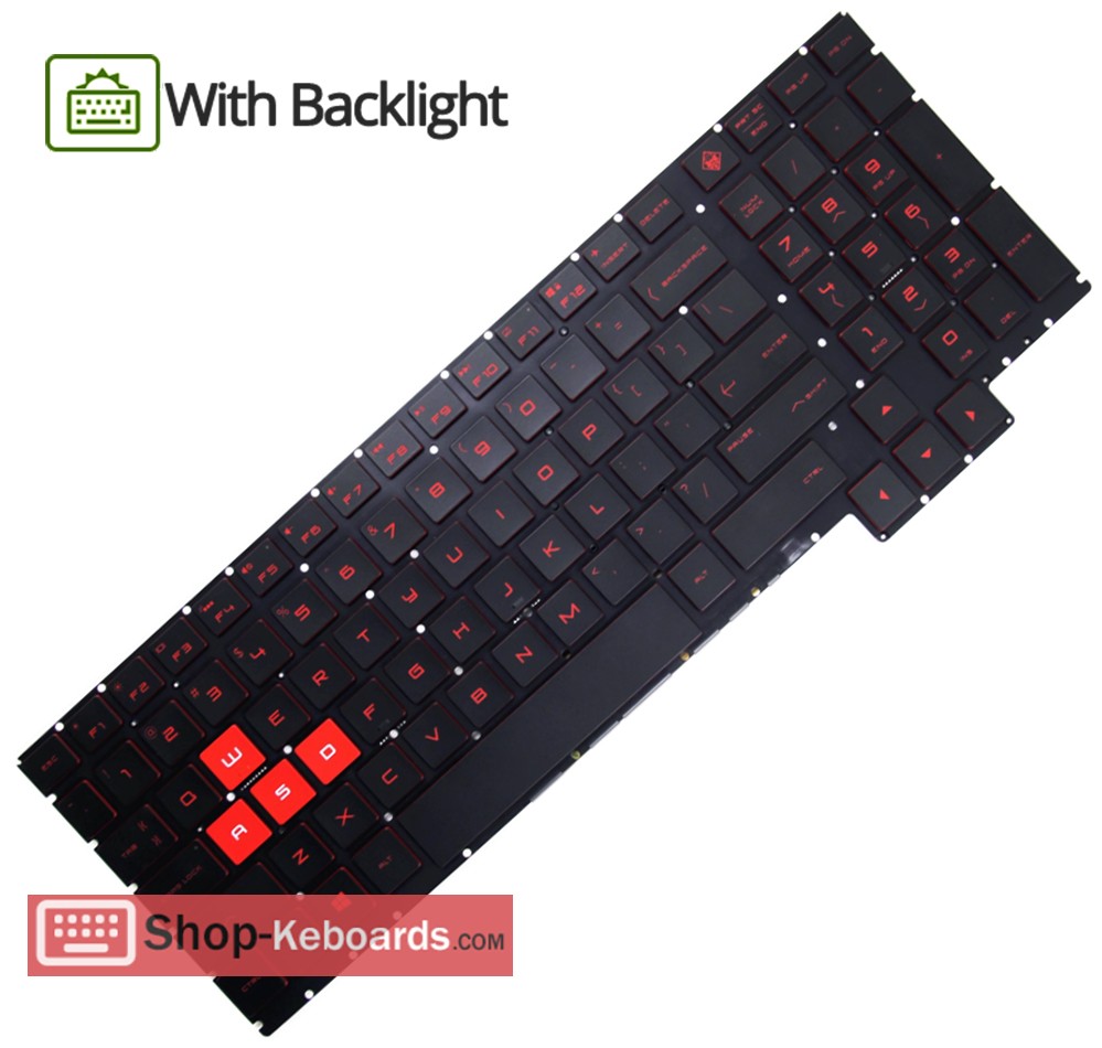 HP Omen 15-ce050 Series Keyboard replacement