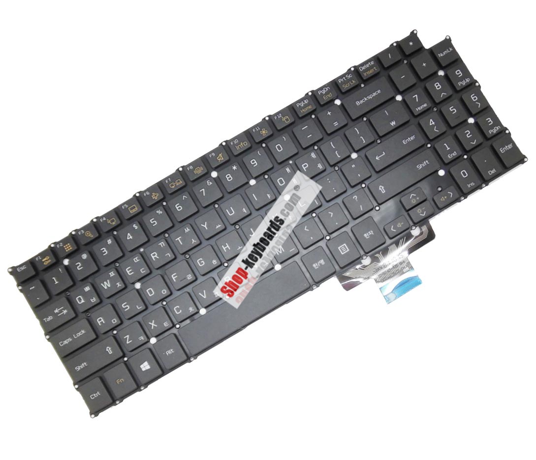 LG 15Z940 Keyboard replacement