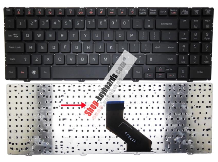 LG A530 Keyboard replacement