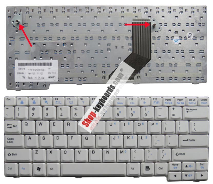 LG V020967AK1 Keyboard replacement