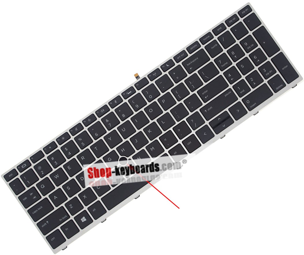 HP L01028-151  Keyboard replacement