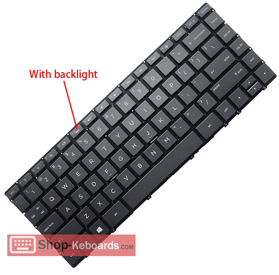 HP HPM16N83D0J9301 Keyboard replacement