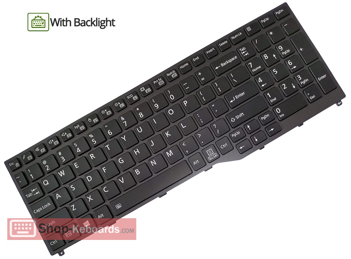 Fujitsu LIFEBOOK E5511 Keyboard replacement