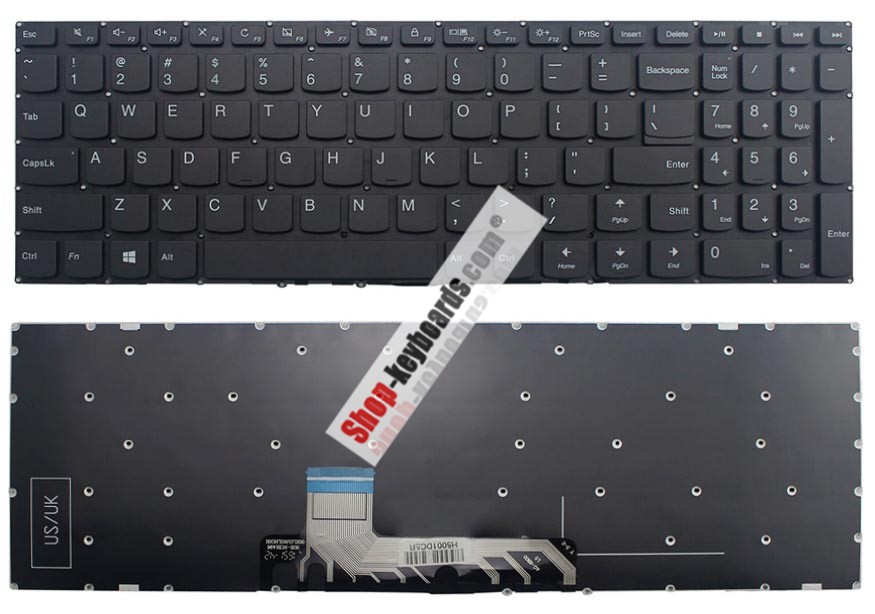 Lenovo 9Z.NCRSN.1O1 Keyboard replacement