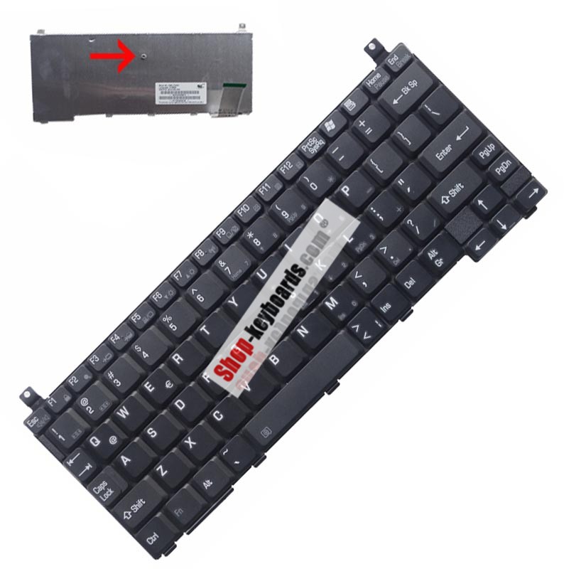 Toshiba NSK-T5301 Keyboard replacement