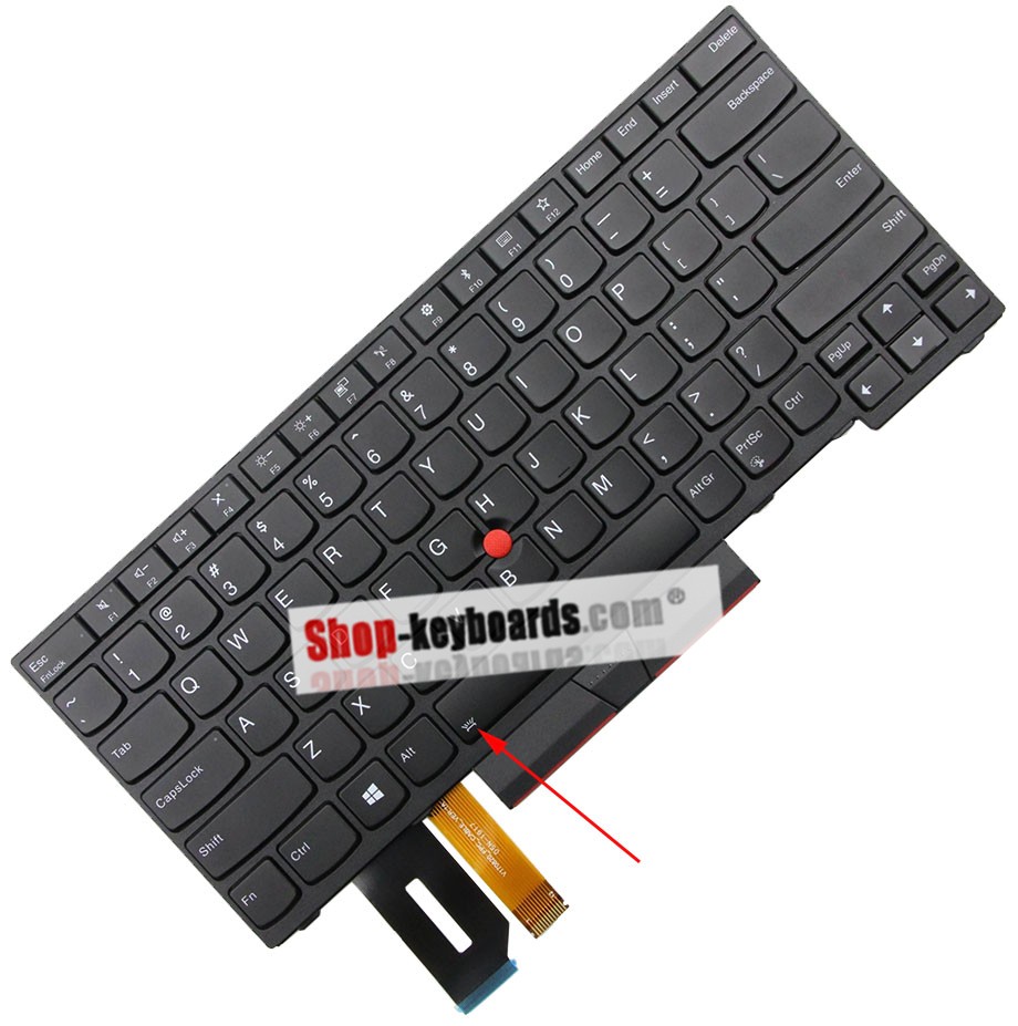 Lenovo SN20P33270 Keyboard replacement