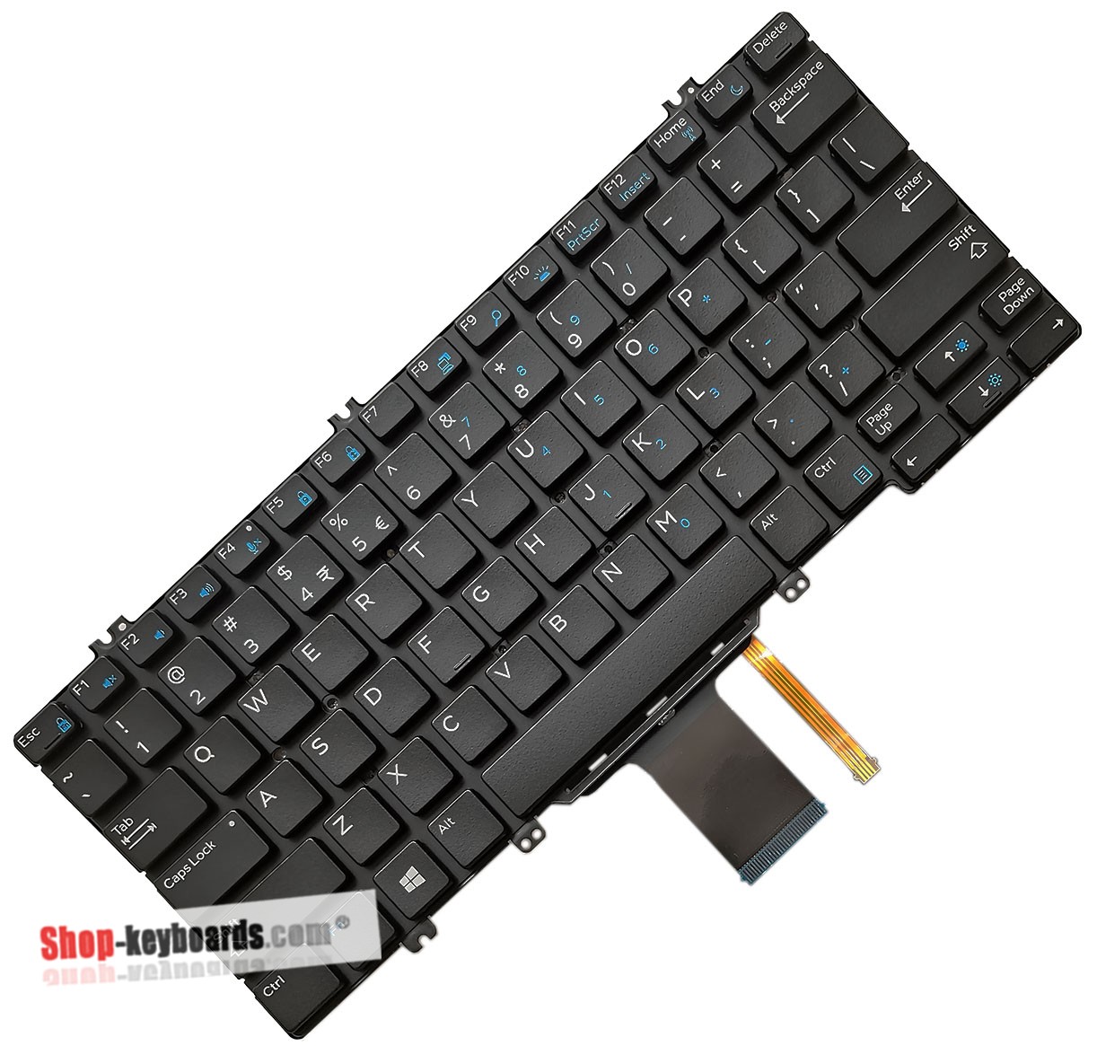 Dell DLM16C83SUJ442 Keyboard replacement