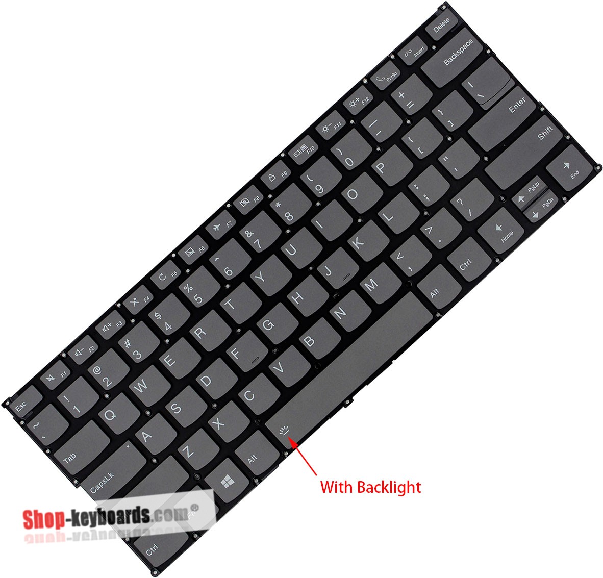 Lenovo 5CB0U42338  Keyboard replacement