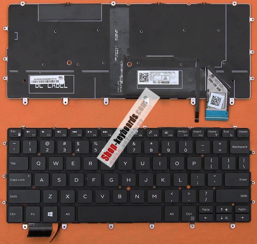 Dell DLM13B26GBJ6981 Keyboard replacement