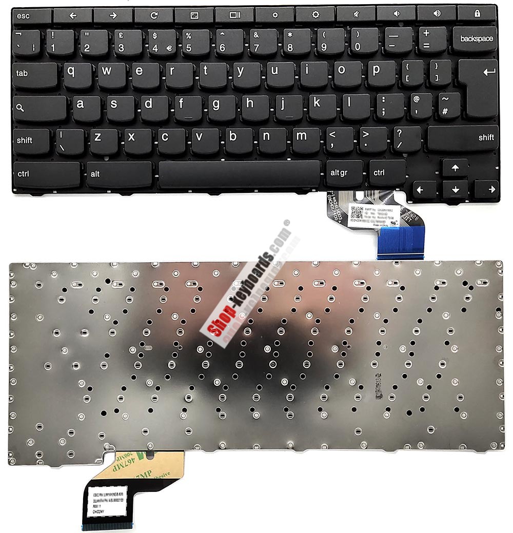 Lenovo 9Z.NBHSQ.40J Keyboard replacement